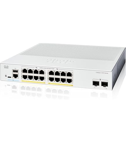 Cisco Catalyst 1200-8P-E-2G Smart Switch, 8 Port GE, PoE, Ext PS